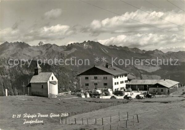 Passo del Giovo Jaufenpass Jaufenhaus