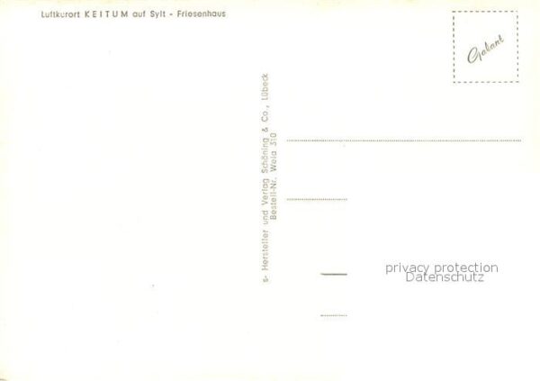 Keitum Sylt Friesenhaus – Bild 2