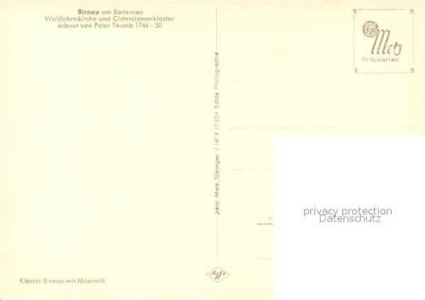 Birnau Wallfahrtskirche Cisterzienserkloster – Bild 2