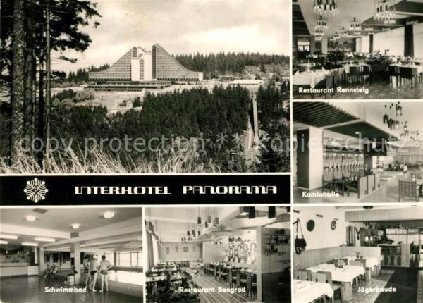Oberhof Thueringen Interhotel Panorama
