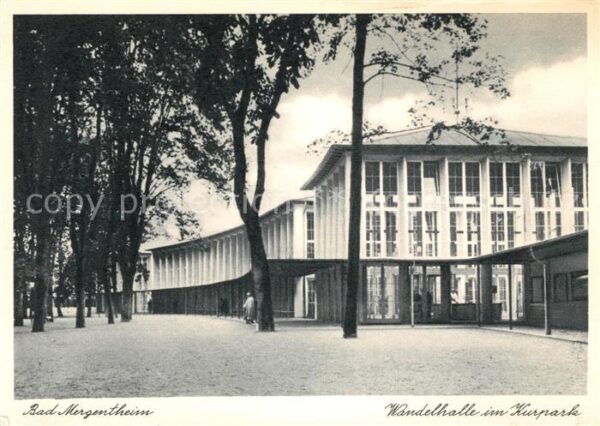 Bad Mergentheim Wandelhalle Kurpark