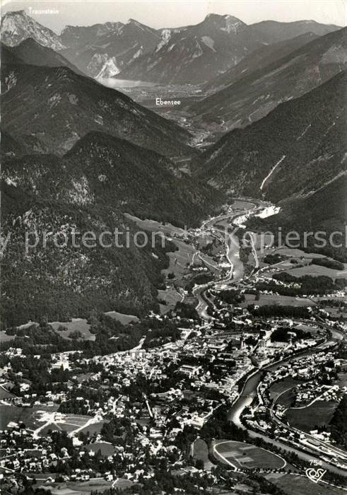 Bad Ischl Salzkammergut Fliegeraufnahme
