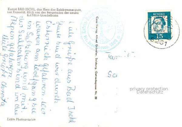 Bad Ischl Salzkammergut Fliegeraufnahme – Bild 2