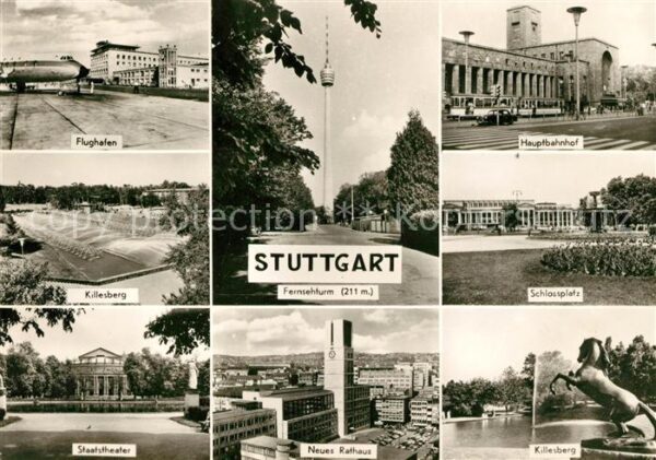 Stuttgart Flughafen Hauptbahnhof Killesberg Schlo