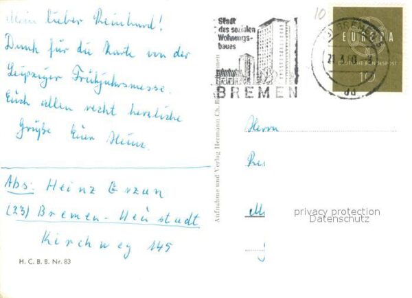 Bremen Neues Rathaus Weser Dom – Bild 2