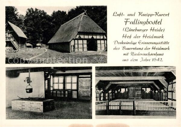 Fallingbostel Hof der Heidmark Erinnerungsstätte Baue
