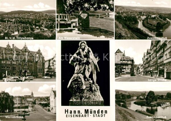 Hannoversch Muenden Tillyschanze Weserstein Lange Straße Ra