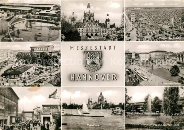 Hannover Messe Eingang Rathaus Parkplatz Messeha