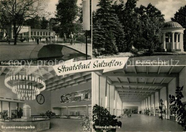 Bad Salzuflen Trinkhalle Brunnentempel Brunnenausgabe