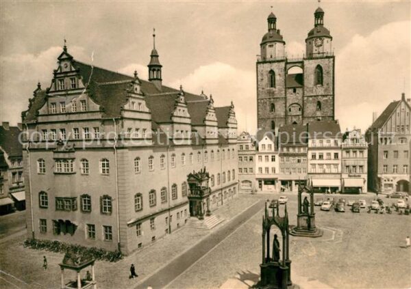 Wittenberg Lutherstadt Marktplatz