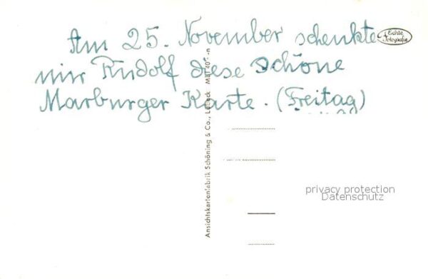 Marburg Lahn Marktplatz Rathaus – Bild 2