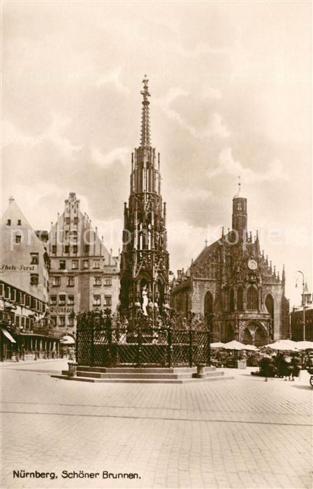 Nuernberg Schöner Brunnen