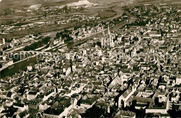 Regensburg Fliegeraufnahme