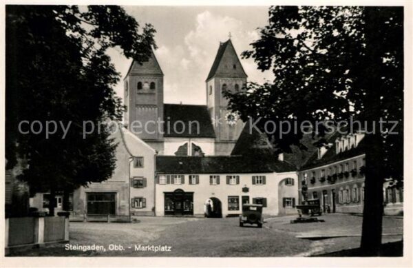Steingaden Oberbayern Marktplatz