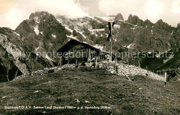Hochkoenig Erichhütte Sektion Lend Diemlen