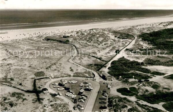 Norderney Nordseebad Fliegeraufnahme Weiße Düne