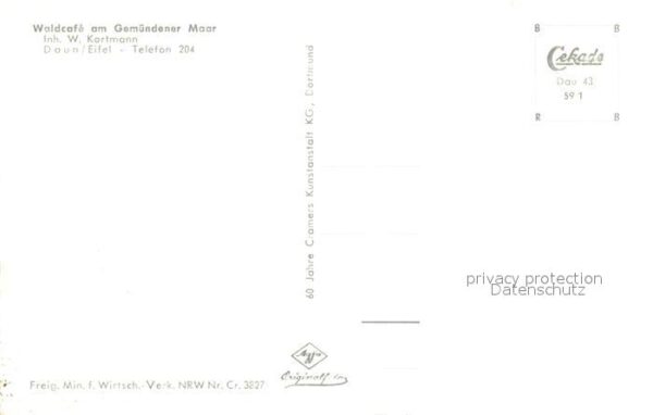 Gemuendener Maar Fliegeraufnahme Daun – Bild 2