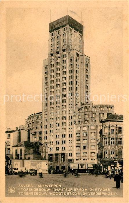 Anvers Antwerpen Torengebouw
