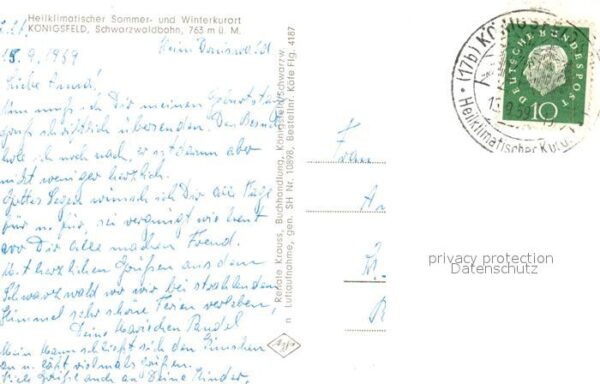 Koenigsfeld Schwarzwald Fliegeraufnahme – Bild 2