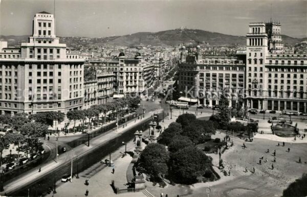 Barcelona Cataluna Plaza de Cataluna