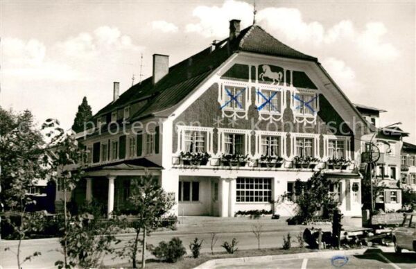 Scheidegg Allgaeu Gasthaus Pension Rößle