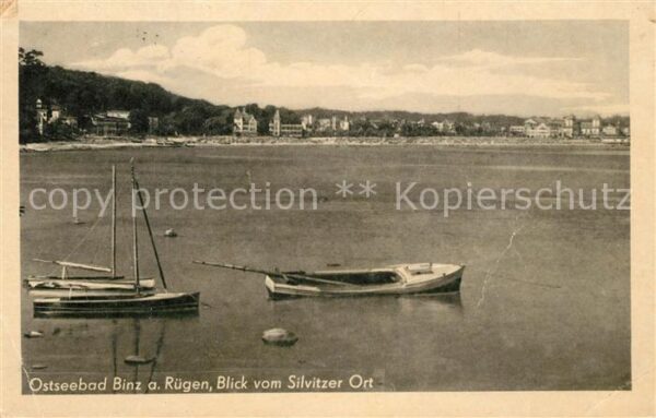 Binz Ruegen Blick vom Silvitzer Ort