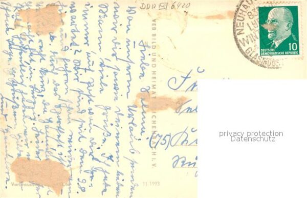 Neuhaus Rennweg Erholungsheim Ernst Thälmann Leunawerke – Bild 2