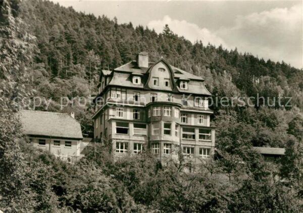 Leutenberg Thueringen FDGB Erholungsheim Sarmitzblick