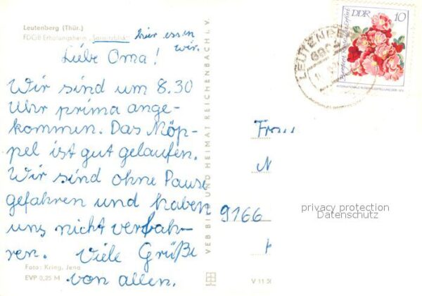 Leutenberg Thueringen FDGB Erholungsheim Sarmitzblick – Bild 2