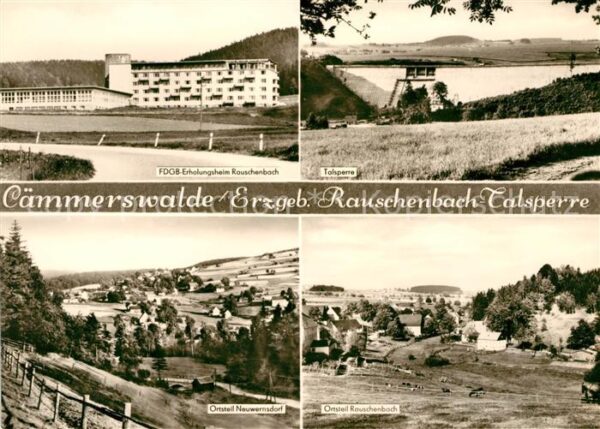 Caemmerswalde Rauschenbach Talsperre FDGB Erholungshe
