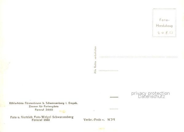 Fuerstenbrunn Schwarzenberg Köhlerhütte – Bild 2
