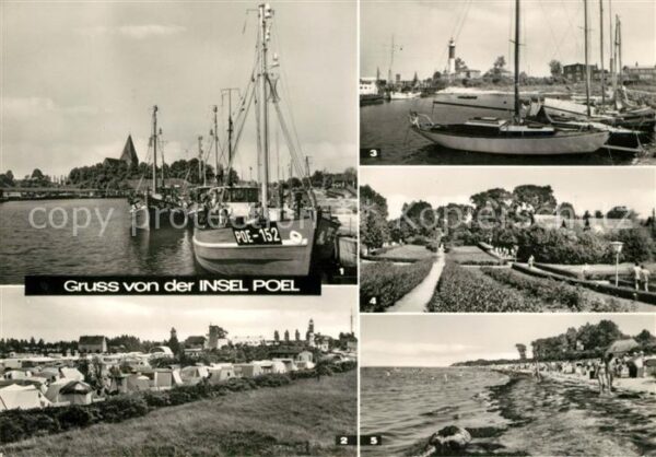Insel Poel Kirchdorf Hafen Timmendorf Zeltplatz Se