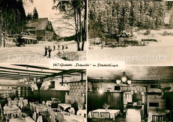 Poebeltal HO Gaststätte Putzmühle