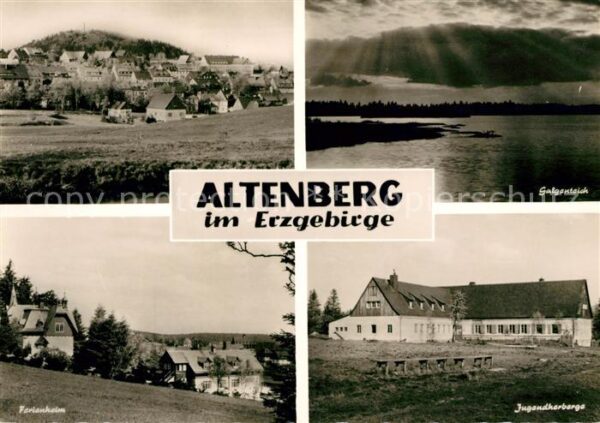 Altenberg Dippoldiswalde Galgenteich Ferienheim Jugendherberge