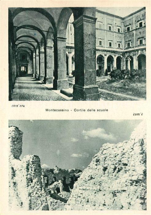 Montecassino Cortile delle scuole