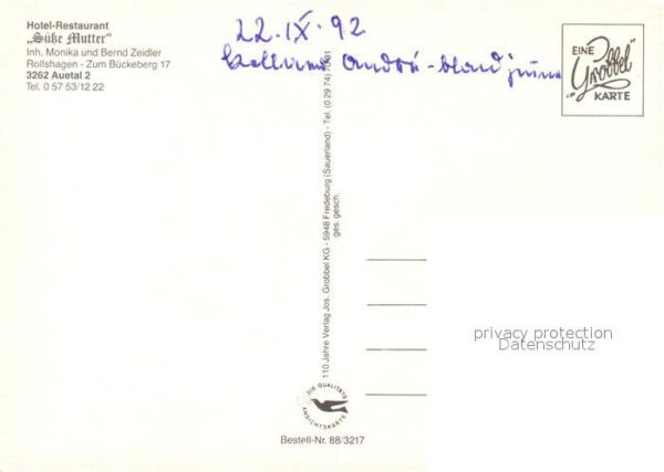 Auetal Hotel Restaurant Süße Mutter – Bild 2