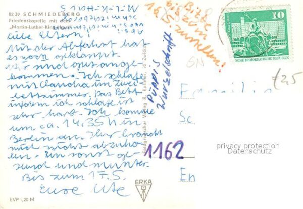 Schmiedeberg  Dippoldiswalde Friedenskapelle Martin Luther Kinder Ha – Bild 2