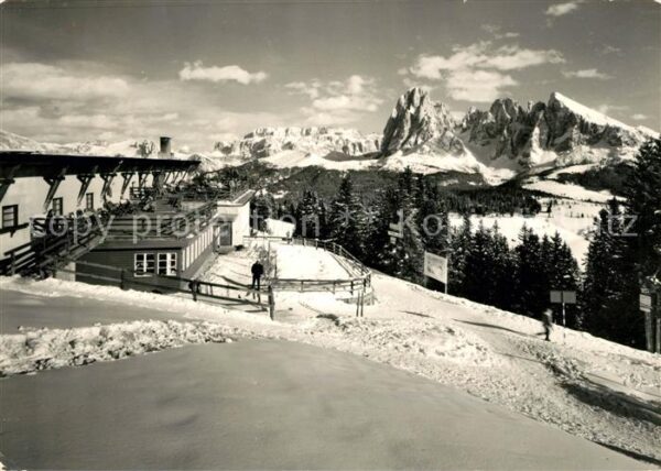 Seiser Alm Dolomiten Restaurant zur Seilbahn