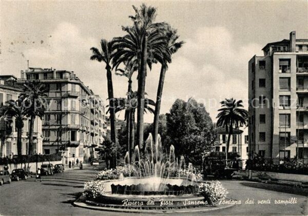 Sanremo Fontana dai venti rampilli