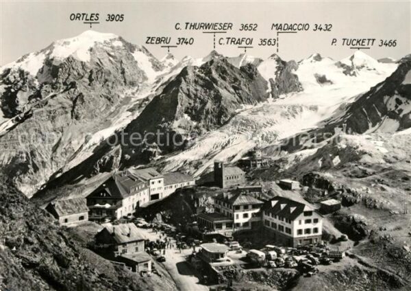 Stilfserjoch Passo dello Stelvio Bergkette