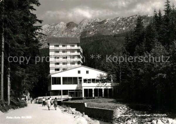 Mitterndorf Bad Thermalbad Heilbrunn