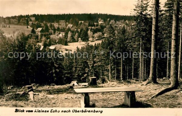 Oberbaerenburg Baerenburg Blick vom Kleinen Echa