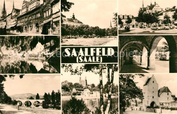 Saalfeld Saale Teilansichten