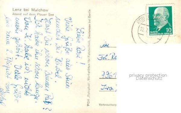 Lenz Malchow Abend auf dem Plauer See – Bild 2