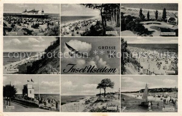 Insel Usedom Ahlbeck Ueckeritz Heringsdorf Kölpinsee