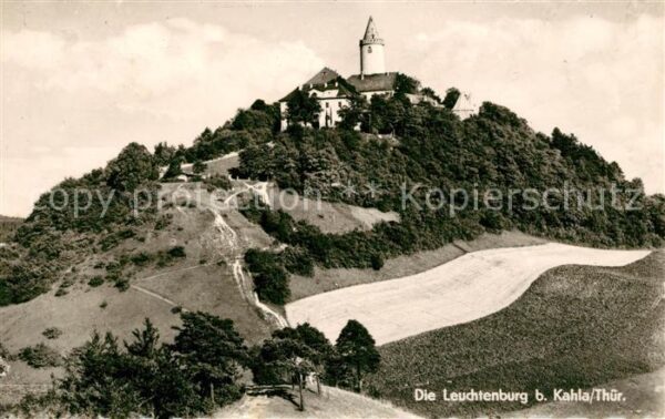 Kahla Thueringen Die Leuchtenburg