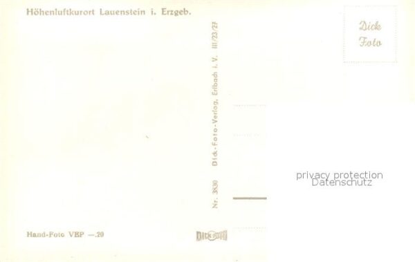 Lauenstein Erzgebirge Teilansicht – Bild 2