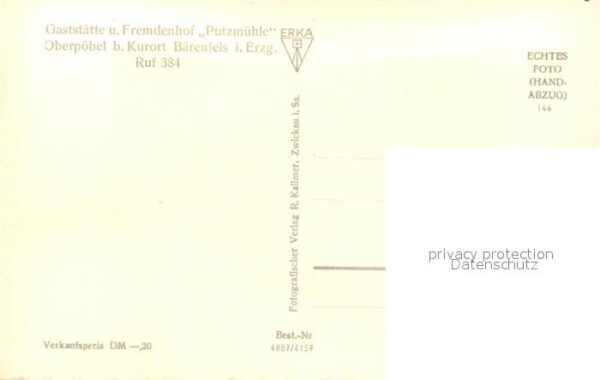 Oberpoebel Gaststätte Putzmühle – Bild 2