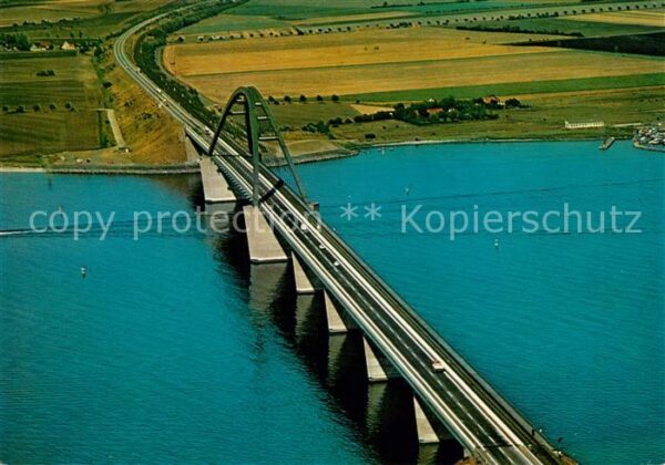 Fehmarn Fehmarnsund Brücke Fliegeraufnahme