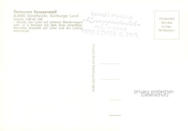Scheffsnoth Restaurant Knappenstadl – Bild 2